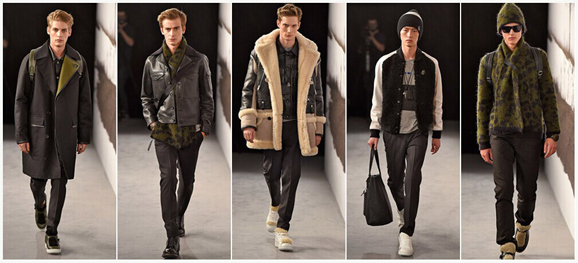 2015秋冬伦敦男装周 有种珍惜动物叫直男