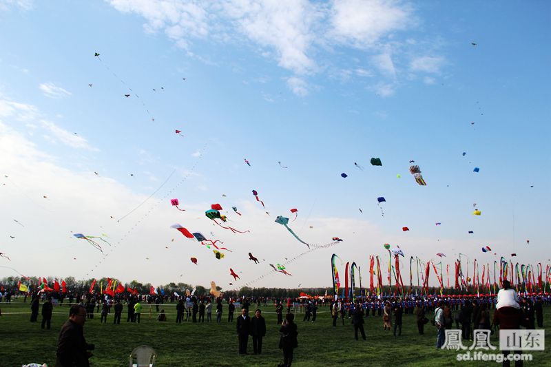 [图说潍坊风筝节] 美丽风筝和那些放风筝的人