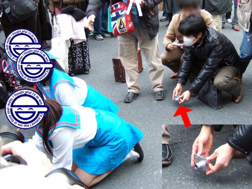 喜拍裙底风光