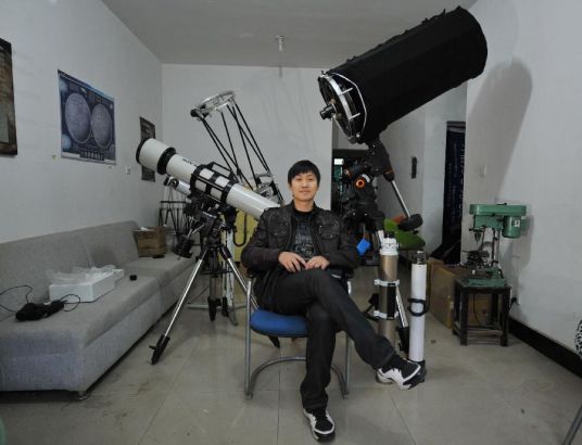 湘潭小伙花3万自制卡塞格林望远镜实拍木星(图