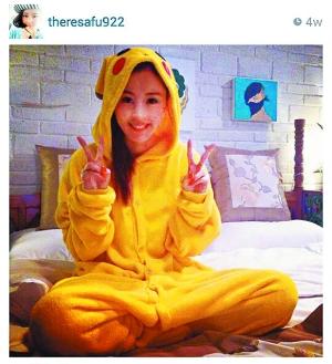 37岁舒淇晒素颜床照 女星床照大对比(图)