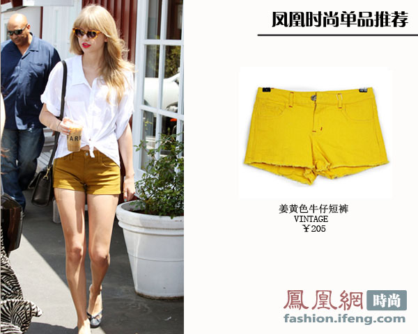 明星短裤上街+个个拥有美丽大长腿