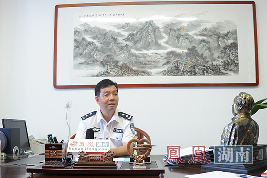 对话永州副市长蒋建湘:打造民众心中的治安绿