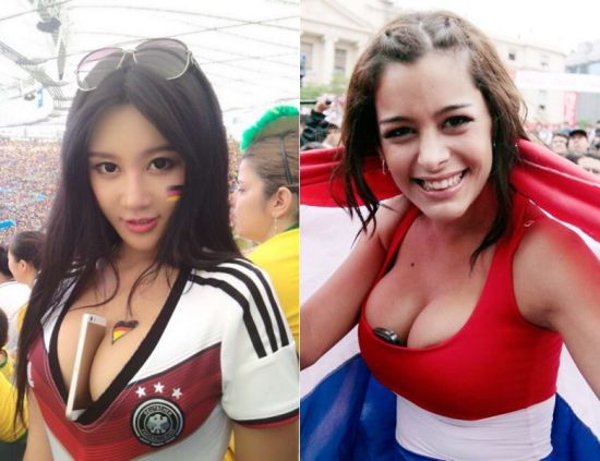 中国乳神隔空PK巴拉圭乳神