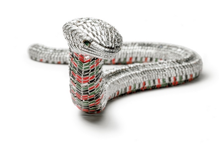 卡地亚著名蛇形项链,1968年
