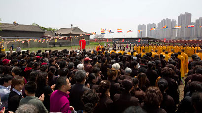 明清两代皇家寺院天津潮音寺扩建工程正式动工