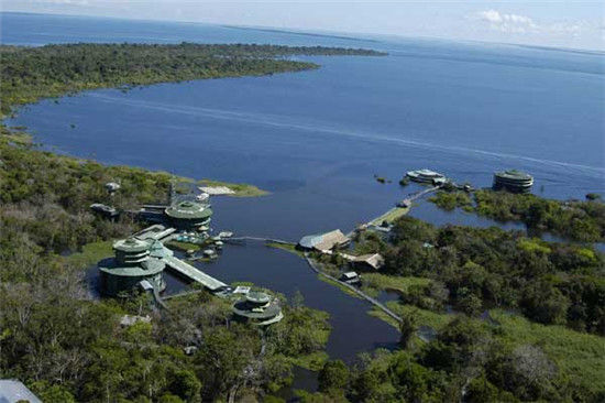 树屋大冒险：亚马逊阿里亚乌度假酒店，玛瑙斯，巴西