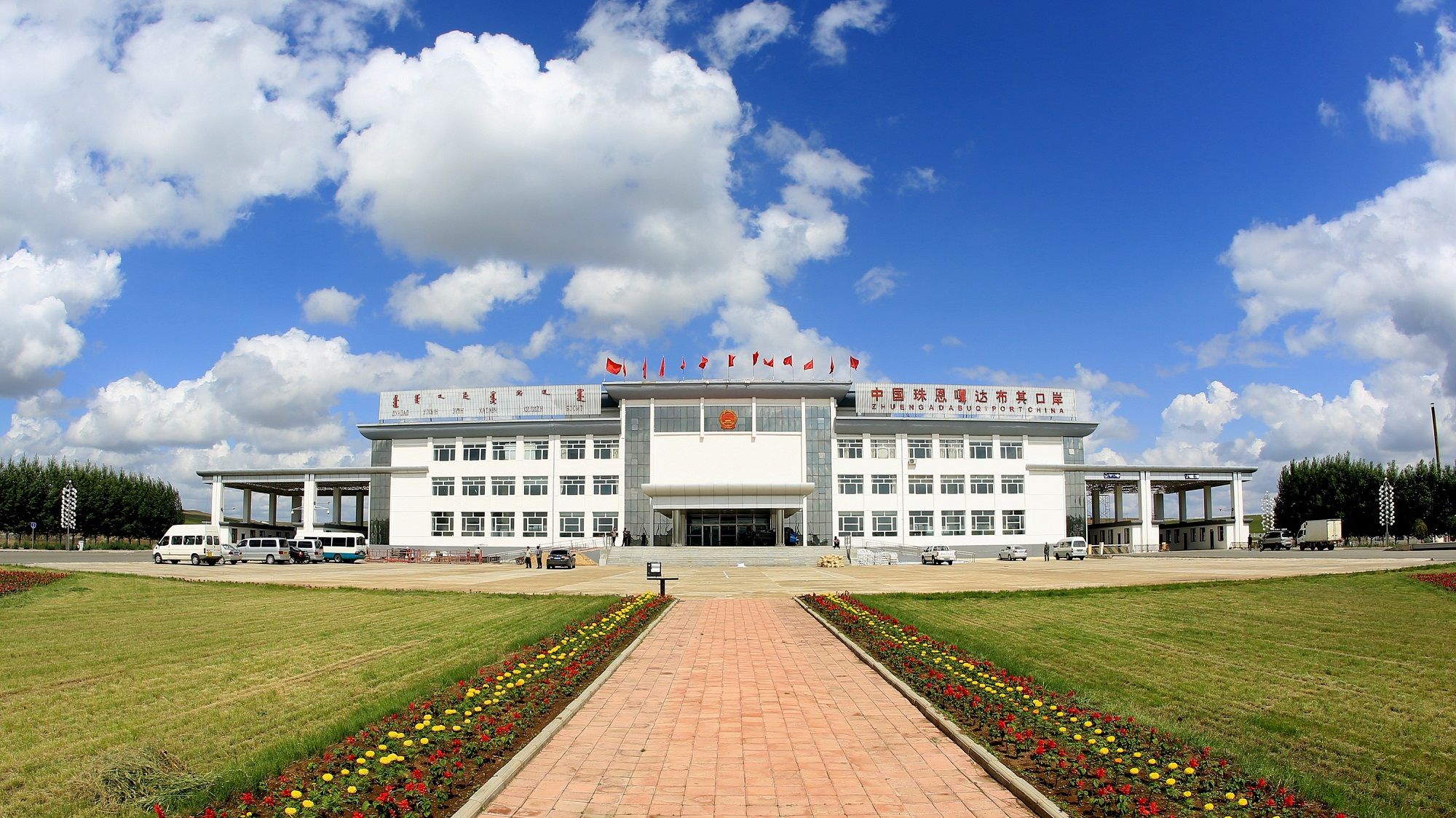 嘎达布其口岸草原的曼妙风光