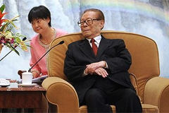 普京同江泽民会面