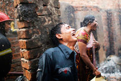 孟加拉贫民窟大火