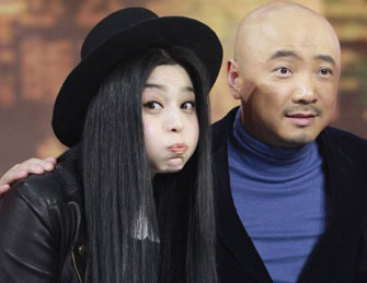  《泰囧》发布会 范冰冰嘟嘴卖萌