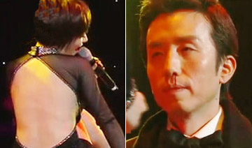 韩女星节目现场跳钢管舞 主持人鼻血直流