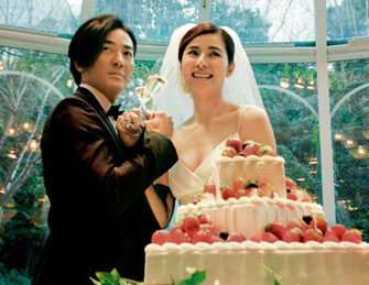 郑伊健蒙嘉慧婚礼内场曝光