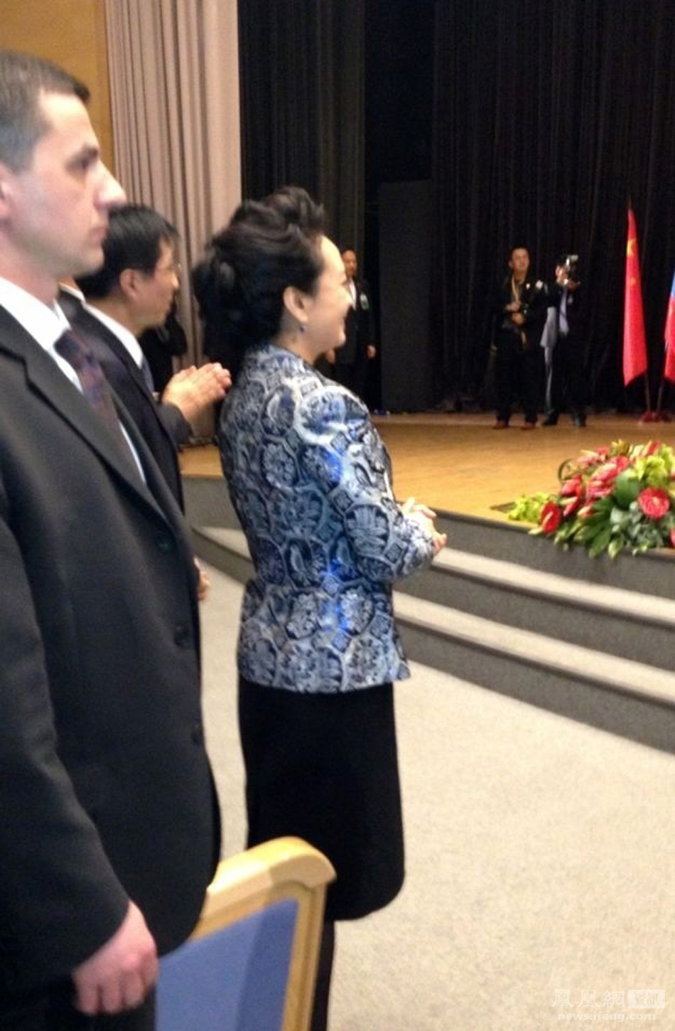 中国第一夫人首秀
