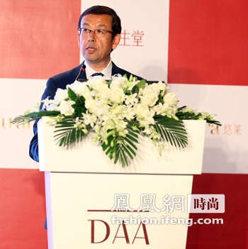 资生堂（中国）投资有限公司总经理镰田正志先生表示焕新肌能成分DAA将被率先运用到urara悠莱