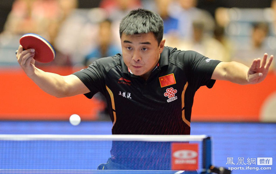 世乒赛-中国男乒3-0横扫塞国 豪取五连胜晋级8