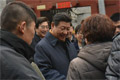 实拍习近平北京视察 与知青偶遇交流