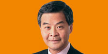 梁振英当选香港特首