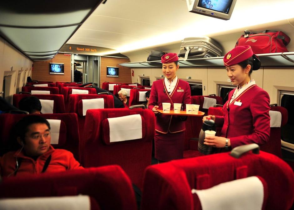 传京广高铁商务舱座椅造价23万