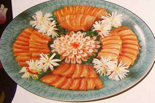 豫菜名菜上的知天际馔--炸紫酥肉盅菜谱电炖1081食谱图片