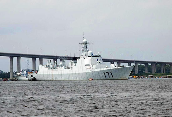 在建的152号驱逐舰被命名"济南舰" 2013年服役