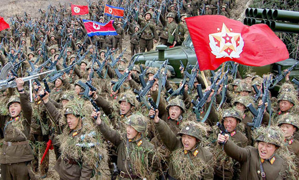回击美韩军演:朝鲜官媒批量发布人民军训练图片