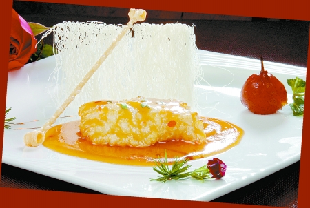 河南开封龙亭区特产鲤鱼焙面