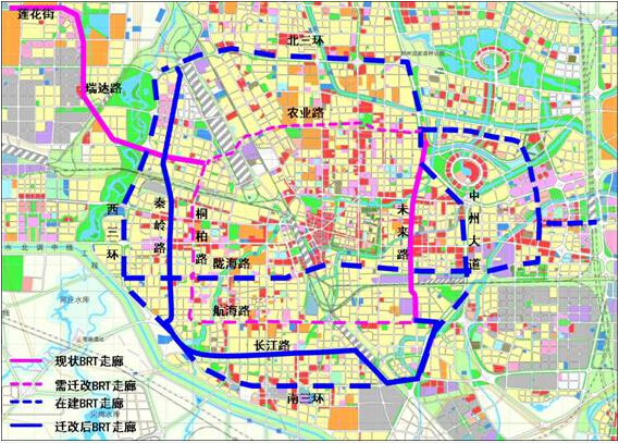 今年年底前郑州地铁5号线全面开工 全线设32站