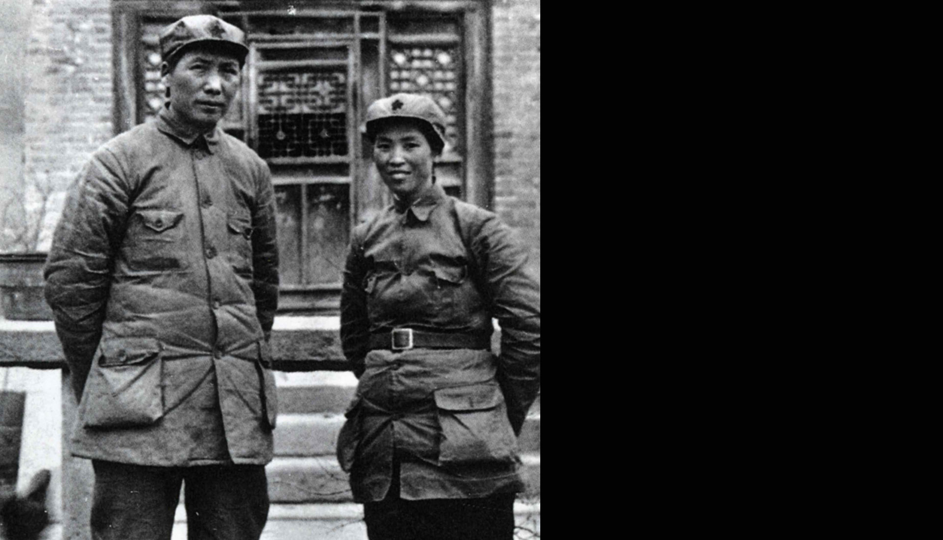 1937年毛泽东贺子珍