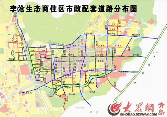 青岛市人口分布_青岛930万人口分布图,你住在哪里(2)