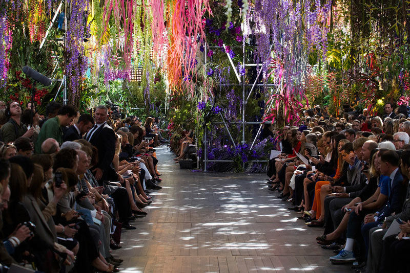 当地时间9月27日，巴黎，Christian Dior 2014巴黎春夏发布。