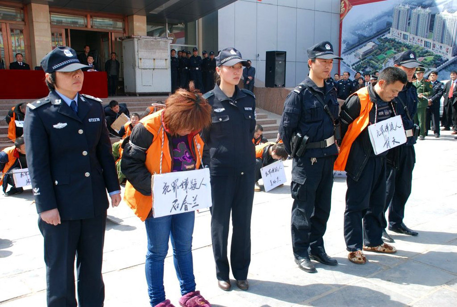 河南项城公处51名犯罪嫌疑人