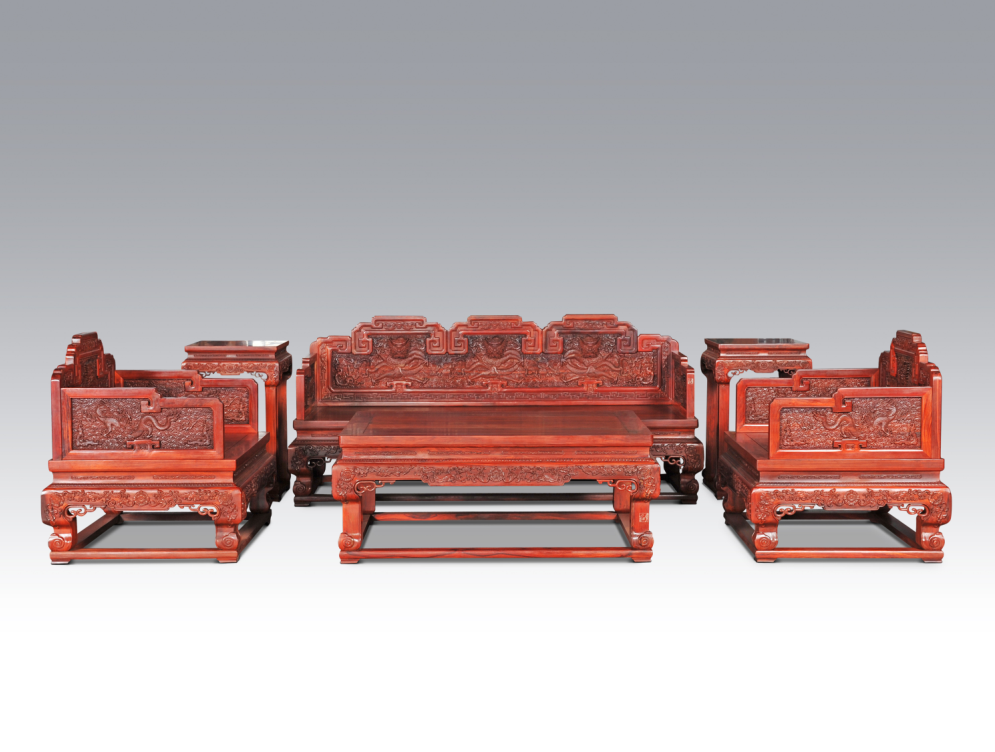 老挝红酸枝价格泡沫破灭 红酸枝家具大降价