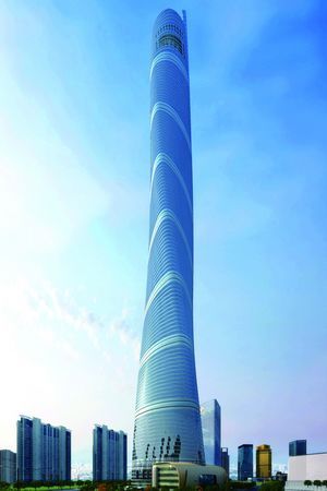 中国当代十大建筑评选之上海 上海中心大厦