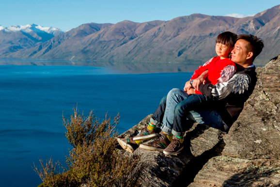 《爸爸去哪儿》第二季明星家庭探访新西兰南岛