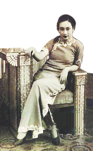 民国<em>女星胡蝶</em>将旗袍范儿进行到底_陕西频道