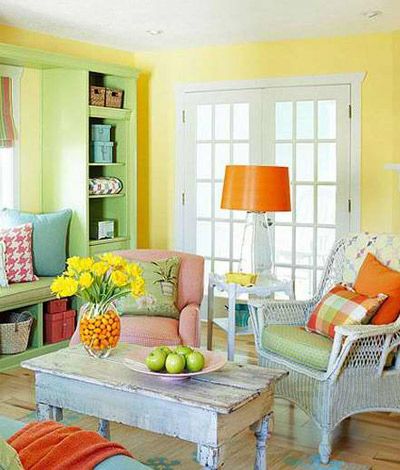 墙面颜色跟家具配色也是很重要
