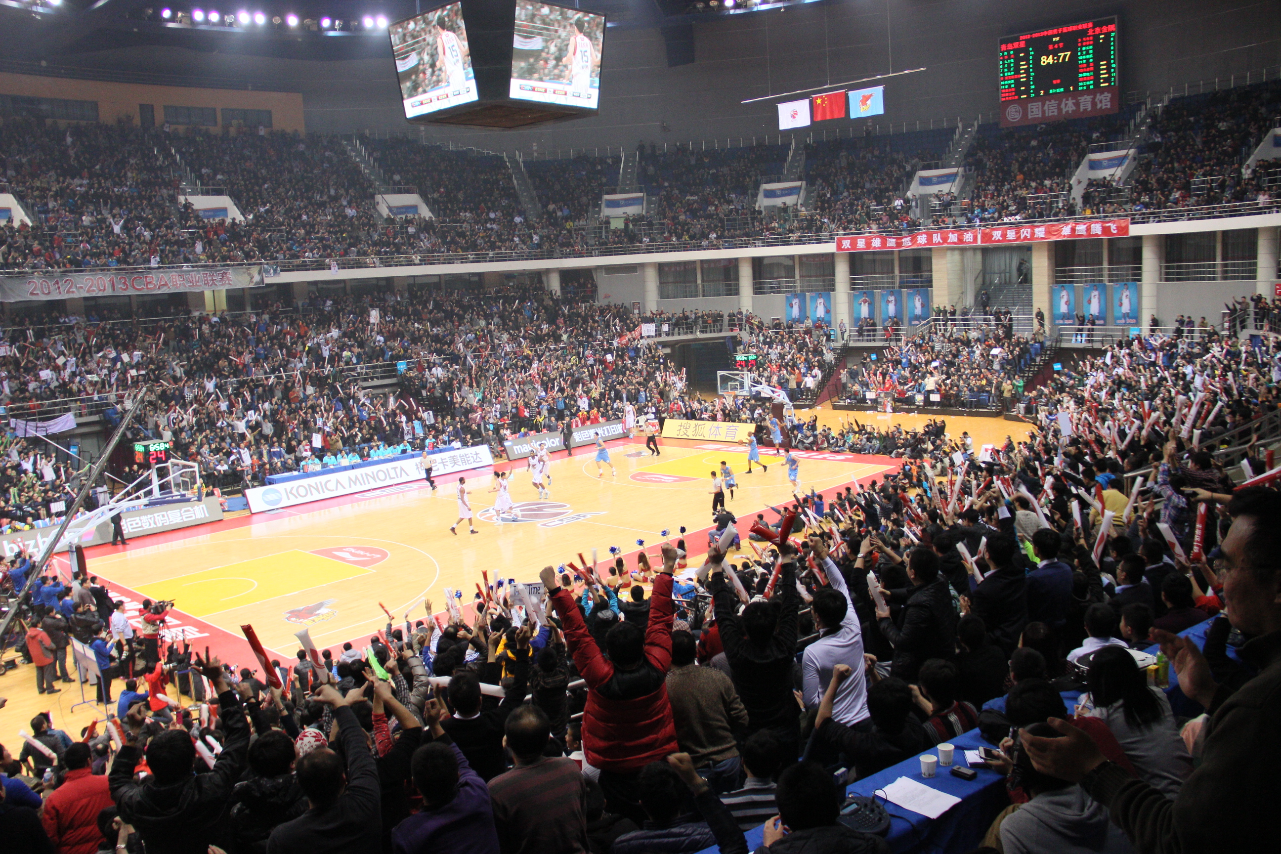 青岛主场击退御林军