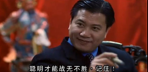 但是黄贯中表情淡定,丝毫不为所动图片