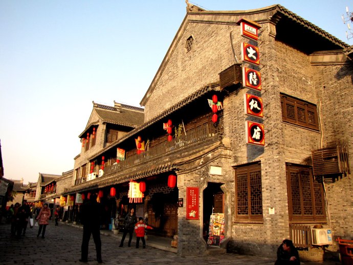 泰州:泰州老街 凤城河畔青砖巷_频道_凤凰网