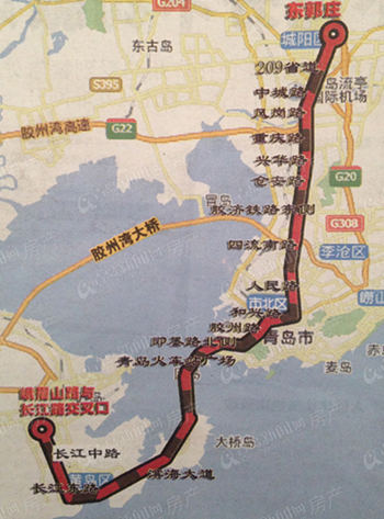 青岛首条 过海 地铁m1号线海上钻探10月启动 青岛频道 凤凰网