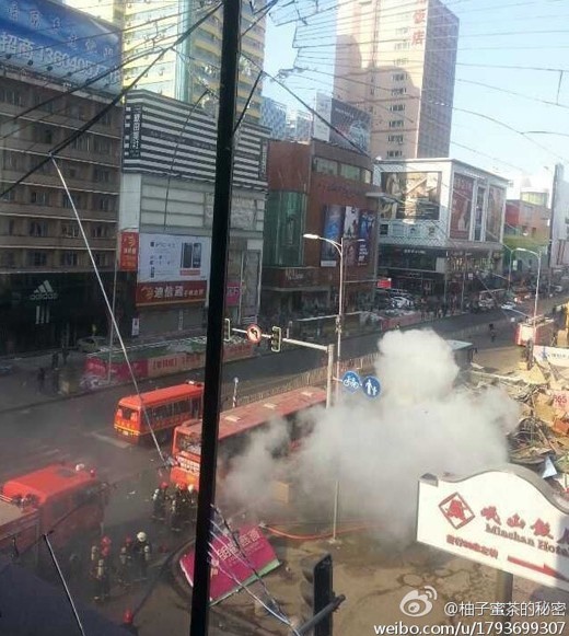 沈阳和平区太原街发生爆炸