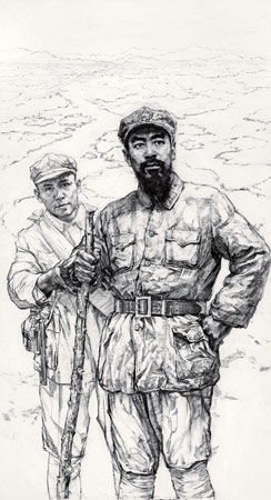 《丹心谱》:周恩来总理伟大一生迎新春画展在