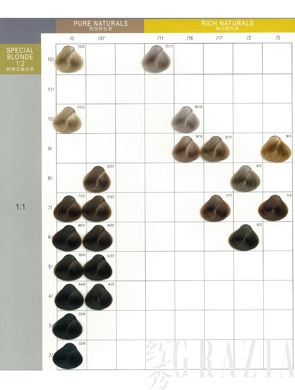 比如4在威娜色板里代表红色