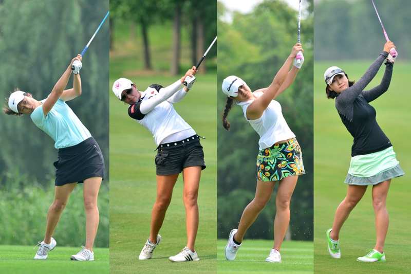 2014年SRIXON<em>女子高尔夫球</em>公开赛美女云集(