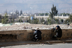 也门军事政变 什叶派武装攻打总统府