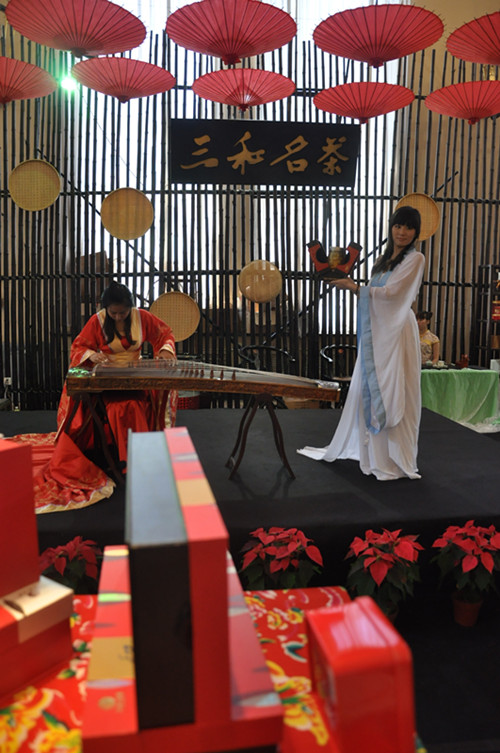 三和等安溪一线茶企抱团参加2012北京国际茶