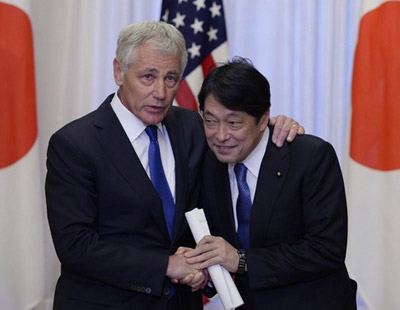 美防长挺日夺钓岛 中国军方罕见放话不惜一战