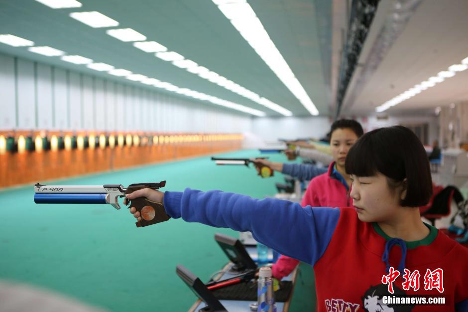 探访河南射击运动管理中心女子训练营