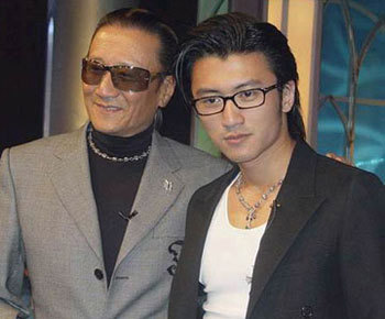 谢贤与谢霆锋(资料图)